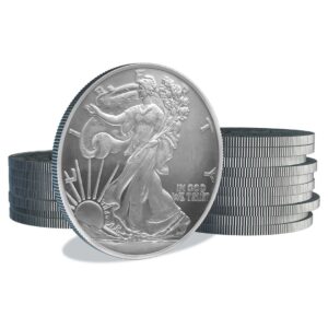1 ounce walking liberty silver round